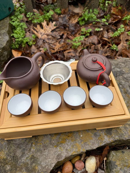 Yixing Clay Red Clay Tea Set -On Sale 010 – Music City Tea