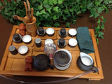 Yixing tea set with large Size Bamboo Tea Tray 29pcs