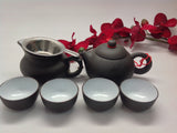 Yixing Tea Set( Black Zhisha) #210 7pcs $49.95