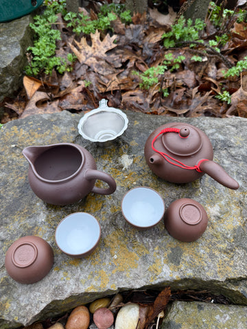 Yixing Clay Red Clay Tea Set -On Sale 121