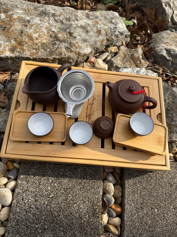 Yixing Clay Red Clay Tea Set -On Sale 123