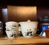 Pander travel Tea set