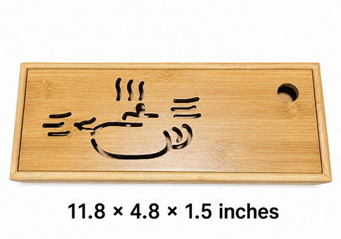 Bamboo Extra Fancy  Tea Tray Small