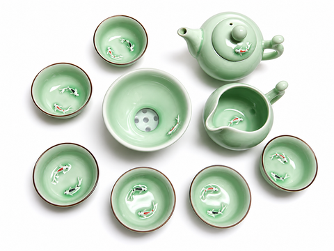 Chinese tea set-Extra Fancy Set -FST55