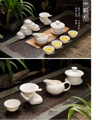 Gaiwan Starter Tea Set  China White 中国白 #17