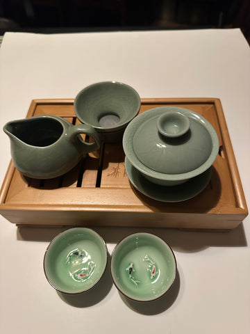 Buy Ruri Tenmoku Gaiwan Teapot Gaiwan - Sazen Tea