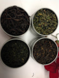 China Tea Sampler( with clear tin)T41