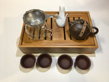 Tea set brown Yixing Tea Set-009