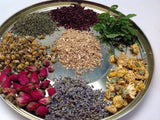 Herbal Leaves ( Chamomile. Rose Bud, Hibiscus,Osmanthus, Spread Mint, Pepper Mint)