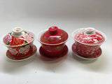 Gaiwan Chinese  Wedding Tea Cups