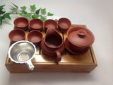 Gaiwan Tea Set With Bamboo Tea Tray #691