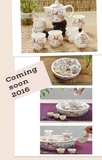 Gaiwan Tea Set( Bird Flower) 15pcs #618