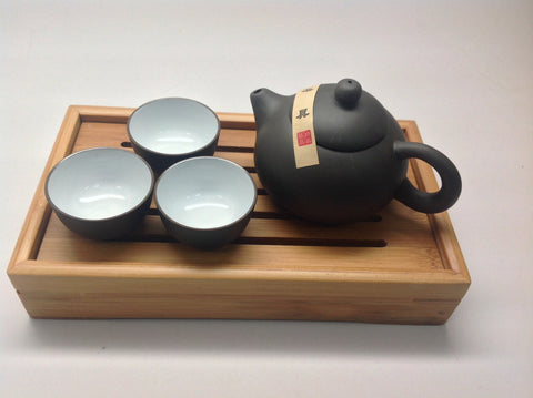 Mini Yixing Tea Set with Tray #323