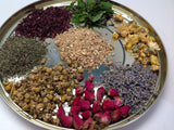 Herbal Leaves ( Chamomile. Rose Bud, Hibiscus,Osmanthus, Spread Mint, Pepper Mint)