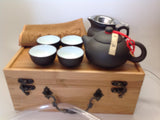 Travel tea set ( fancy tea set with bamboo tea tray) #89