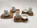 Chinese Tea Cermenoy Tea tasting cups Mix Set - 4 set