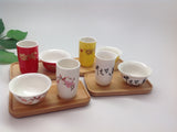 Cups-Gong fu tea tasting cups 4 set of total 8 cups -CP8