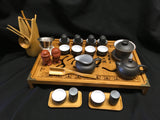Yixing tea set  Large tea set with large Bamboo tea tray #288