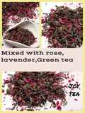 Green Tea - Joy Tea ( green tea lavender and rose petal)
