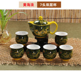 Double Wall Cups Tea Set- Best Seller