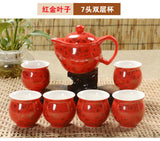 Double wall tea set - 5 choices