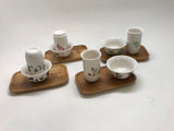 Chinese Tea Cermenoy Tea tasting cups Mix Set - 4 set
