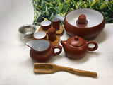 Yixing Clay Tea Set 14pcs Red and white best seller limited offer