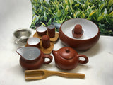 Yixing Clay Tea Set 14pcs Red and white best seller limited offer