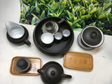 Yixing Clay Tea Set 14pcs Black and white best seller limited offer