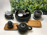 Yixing Clay Tea Set 14pcs Black and white best seller limited offer