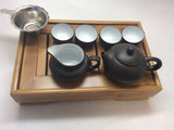 Yixing Clay Tea Starter Set -black and white On Sale