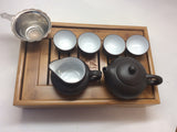 Yixing Clay Tea Starter Set -black and white On Sale