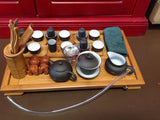 Yixing tea set with large Size Bamboo Tea Tray 29pcs