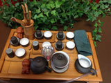Yixing tea set with large Size Bamboo Tea Tray 29pcs