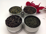 China Tea Sampler( with clear tin)