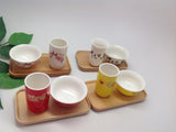 Cups-Gong fu tea tasting cups 4 set of total 8 cups -CP8