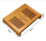 Tray-Lucky Bamboo Large size extra fany tea tray