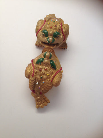 Tea Pet  Golden Frog( Pixiu) $15.95