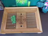 Tray-Lucky Bamboo Large size extra fany tea tray
