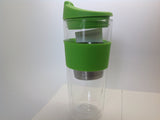 Travel Tea-Tumbler-Clear-16-Ounce$15