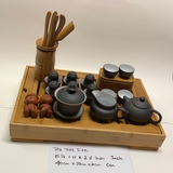 Large Set Yixing  Clay Gong Fu Tea Set-#888