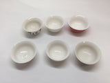 Chinese Gong fu tea cups Mini cups mix of 6