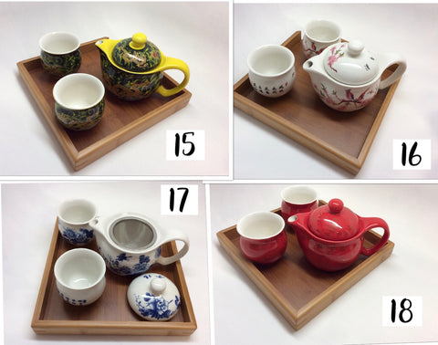 Double Walled Cups Tea Set-Small Set-B – Music City Tea