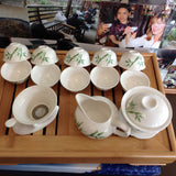 Gaiwan Tea Set-Bamboo -#616