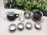 Gaiwan Tea Set Clay 8 pcs with Gift Box G12