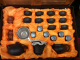 Yixing tea set with large Size Bamboo Tea Tray 29pcs