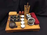 Yixing tea set with large Size Bamboo Tea Tray 29pcs