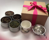 Tea sampler with A cup and strainer