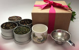 Tea sampler with A cup and strainer