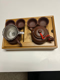 Yixing Brown XISHI Clay Tea Starter Set -On Sale Best Seller Tea set #67